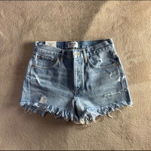 AGOLDE new with tags cut off shorts